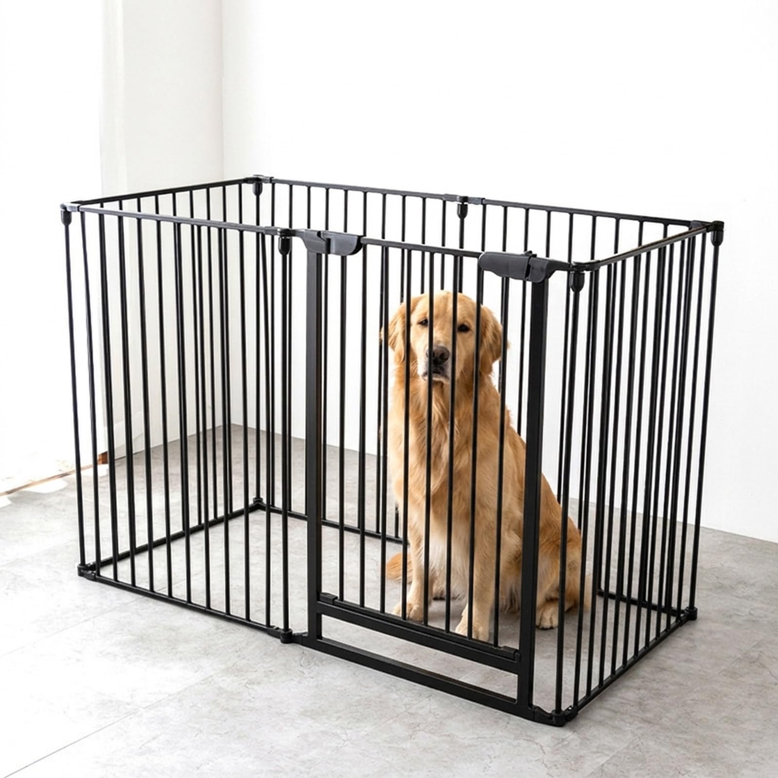 Amazon.co.jp: 三栄コーポレーション 犬用サークル スチール製 ハイ