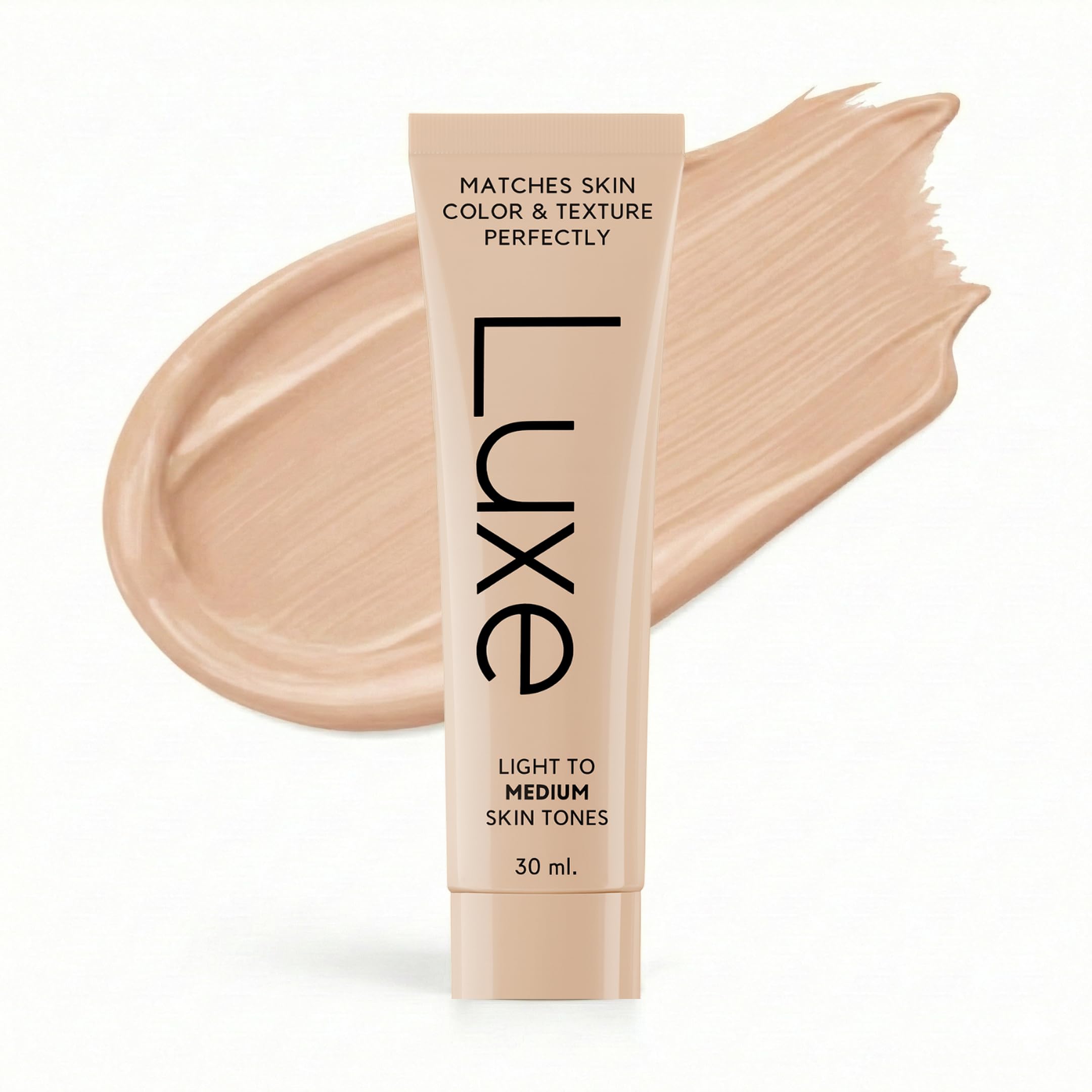 Luxe Color Changing Foundation for Women – Instantly Adapts to Your Skin Tone – Buildable Light-to-Medium Coverage – 12-Hour Wear – Natural Dewy Finish - Light - 2