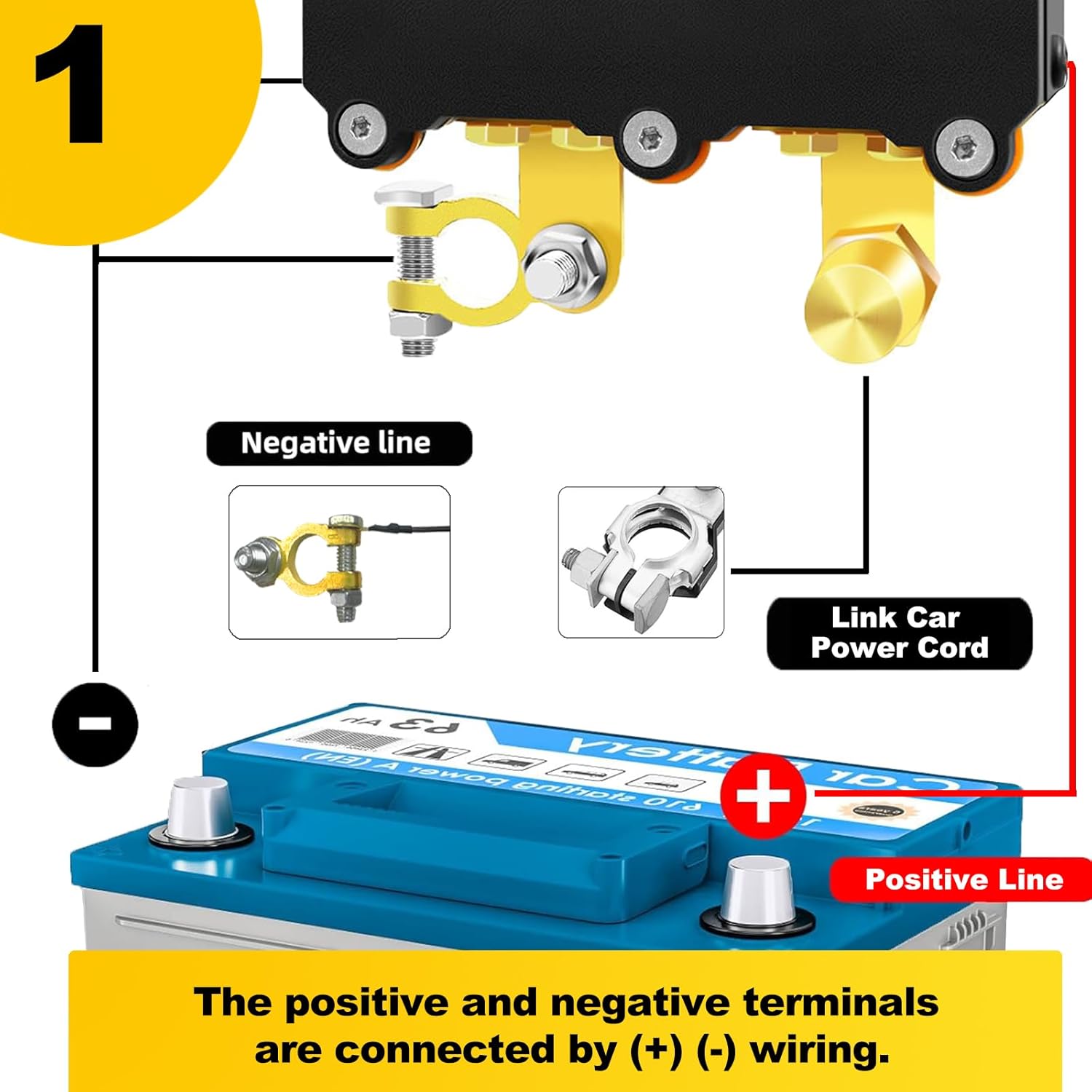 12V 500A Kill Switch for Car,500A Remote Battery Disconnect Switch for Truck-Auto Shut-Off Switch,Anti-Theft Battery Kill Switch for Cars,Trucks,RVs,Trucks and Construction Vehicles Applications