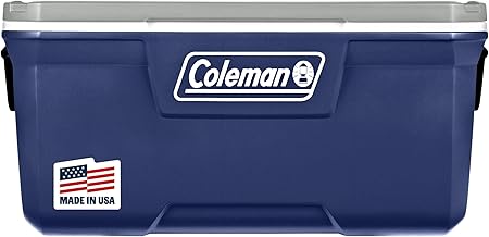 Coleman Classic Series Insulated Portable Cooler, Leak-Resistant Outdoor Hard Cooler Keeps Ice up to 5 Days, 52/70/120/150 Quart