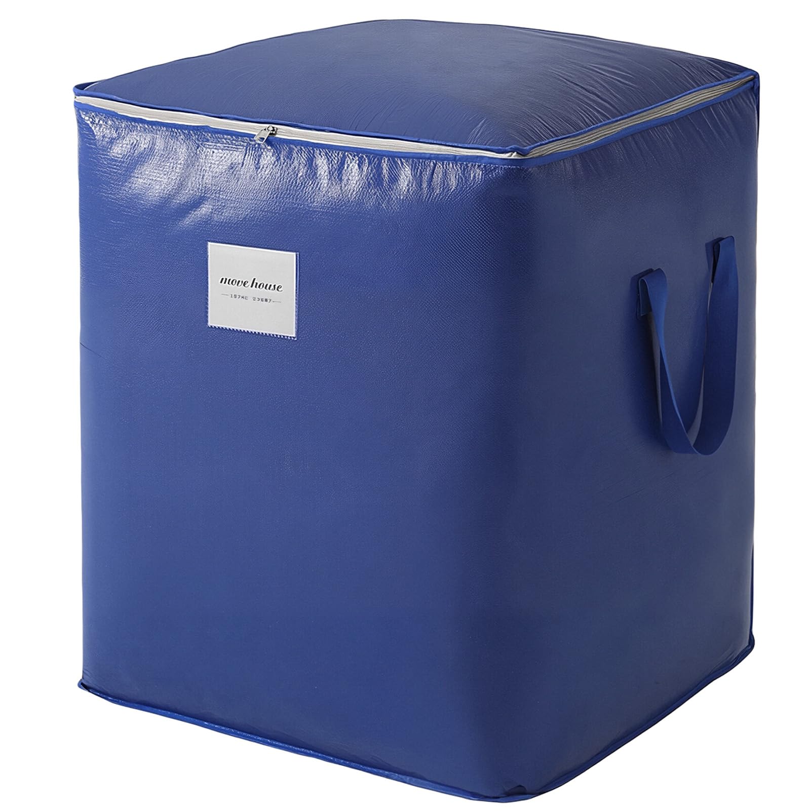 HonorHut Heavy Duty Moving Bag Blue 190 L Extra Large Waterproof Packing Bag Home Loft Storage House Moving