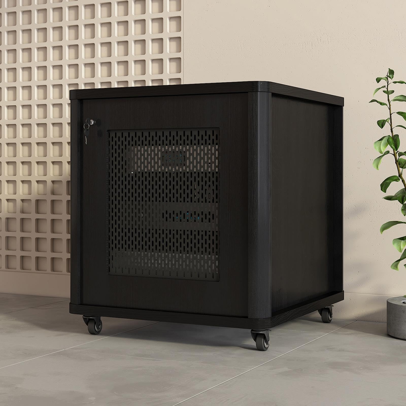 Mobile audio stereo con ripiani regolabili e funzione di dissipazione del