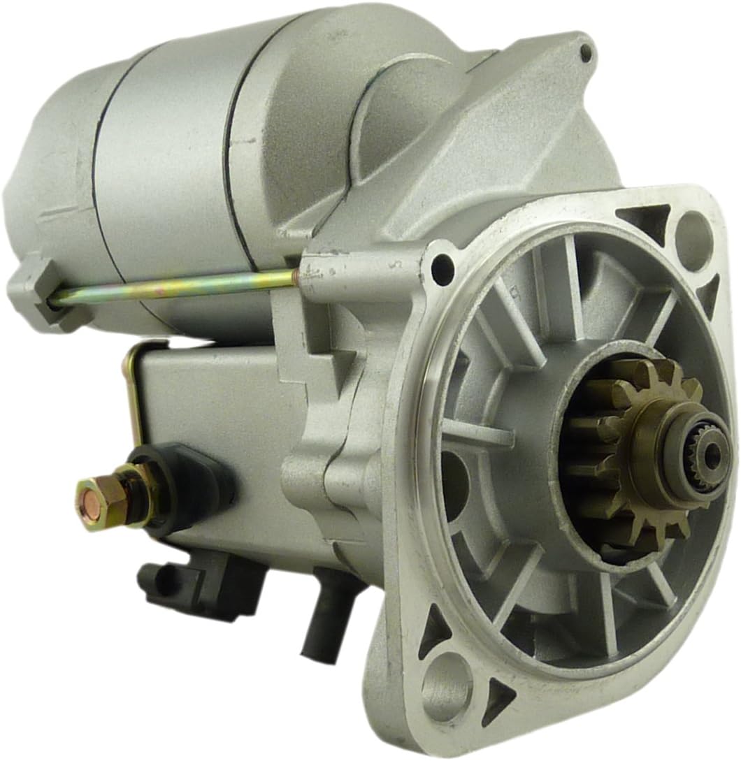 New Starter Compatible with John Deere Farm & Lawn Equipment with Yanmar 30HP-51HP Diesel Engines 1994-2012 228000-3730 RG60654 TY25237 129407-77010 228000-3731 129129-77010 010250
