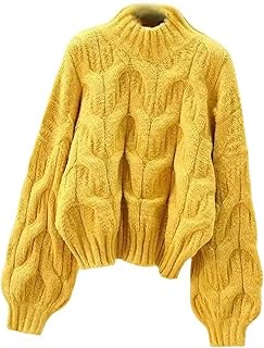 Jersey Mujer Suéter Casual Y Cómodo De Manga Larga De Color Sólido para Otoño E Invierno para Mujer