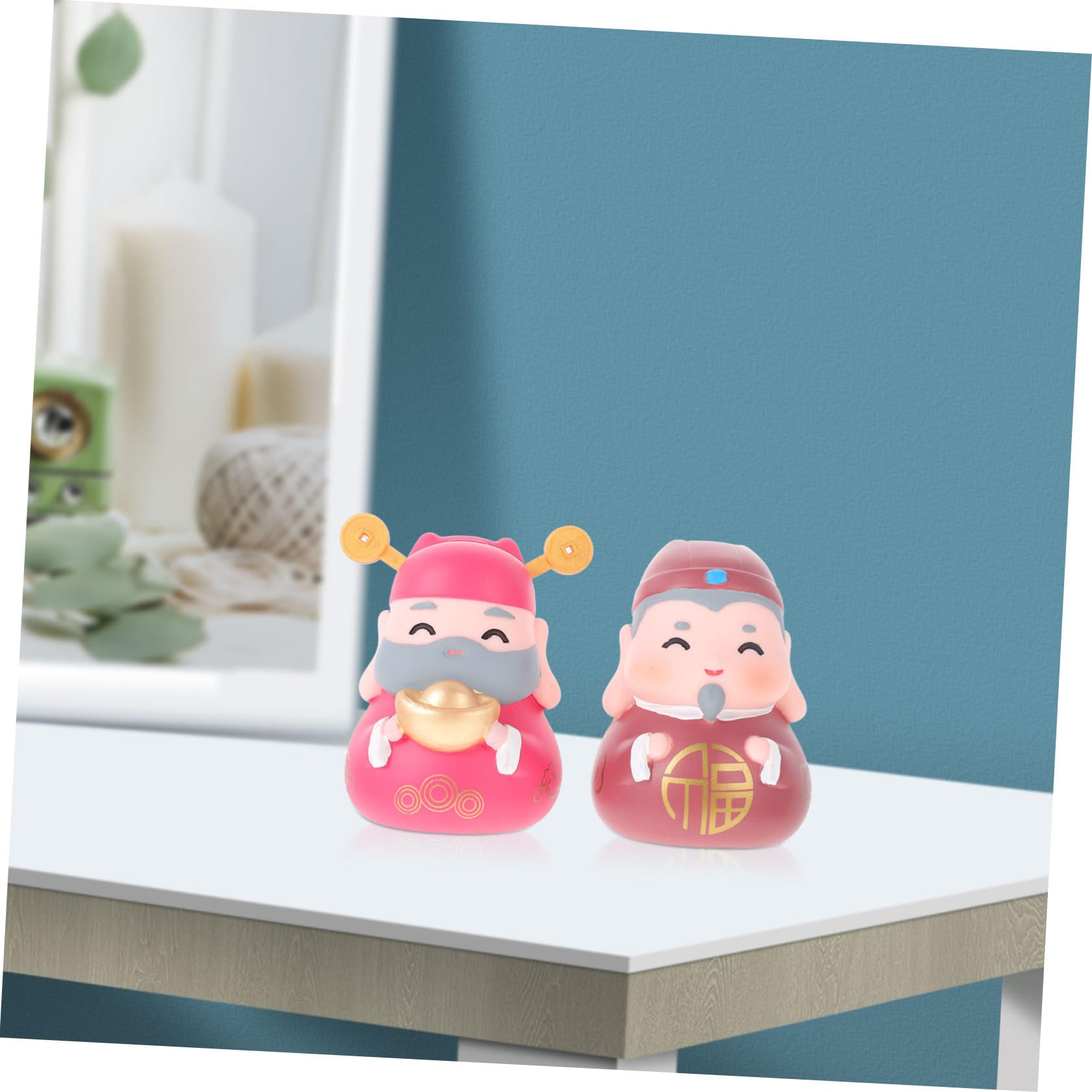 Garneck 6pezzi Decorazioni Creative Per Della Set Adornamenti e Accessorio Feng Shui Per e