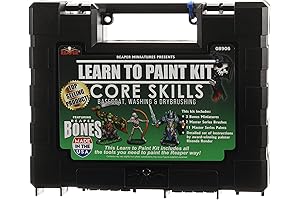 Bare Bones: Learn to Paint Kit: Basic Techniques for Miniature Painting Starter Kit