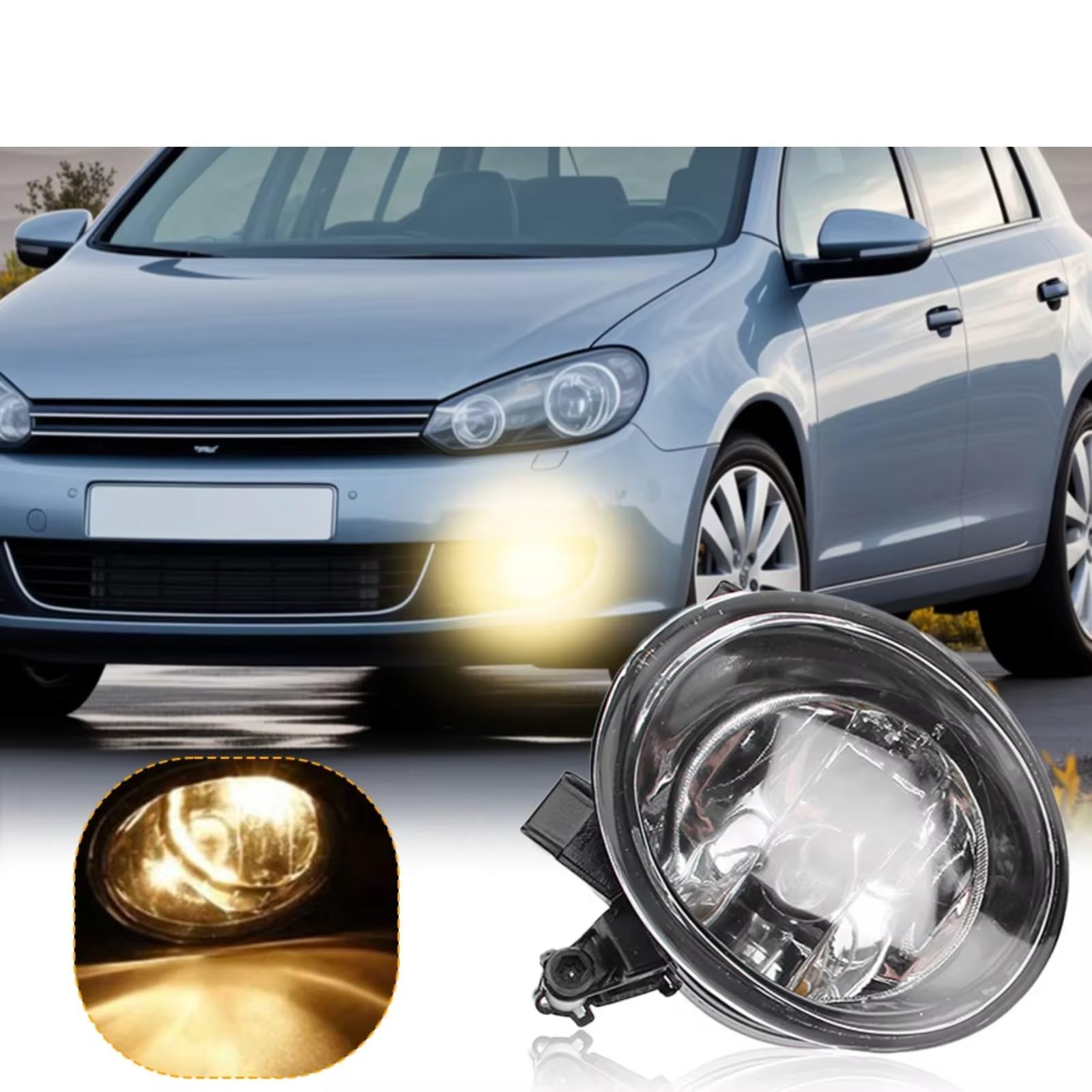 Fendinebbia Per Auto Per Per Caddy 2K Per Touran 2011 2012 2013 Fendinebbia guida | 1 pz fendinebbia per auto faro paraurti anteriore fendinebbia 5K0941699