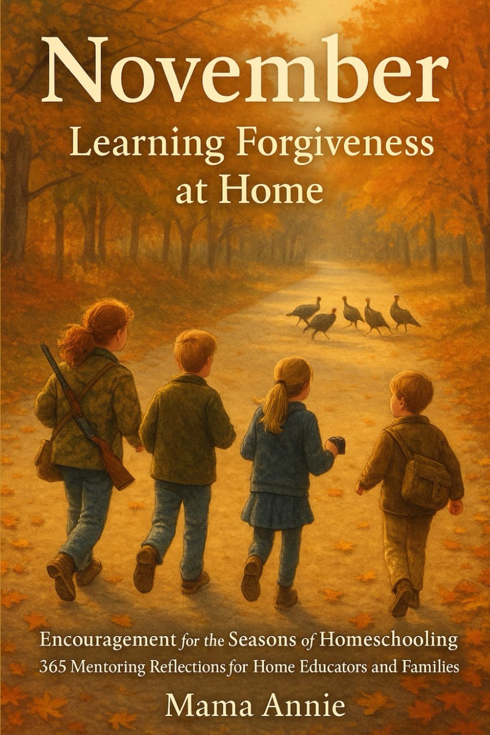 November - Learning Forgiveness at Home: Encouragement for the Seasons of Homeschooling - 365 Mentoring Reflections for Home Educators and families