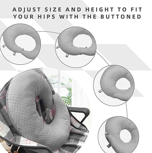 Miniatura 2 de ongfuwu BBL - Almohada después de cirugía para el trasero al dormir, almohada brasileña de recuperación de glúteos poscirugía para sentarse, dormir,