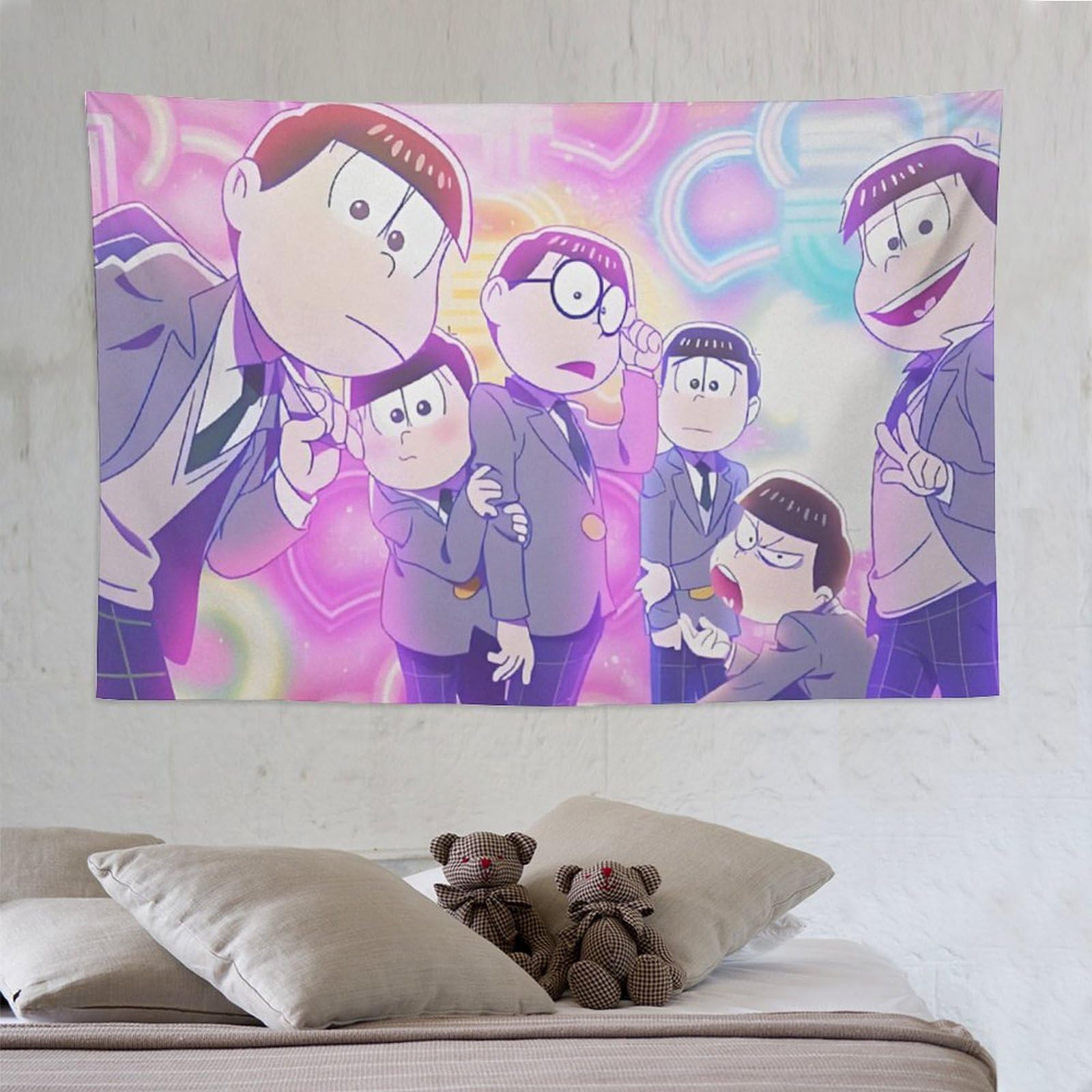 Amazon.co.jp: おそ松さん (59) タペストリー 絵 ポスター 壁掛け