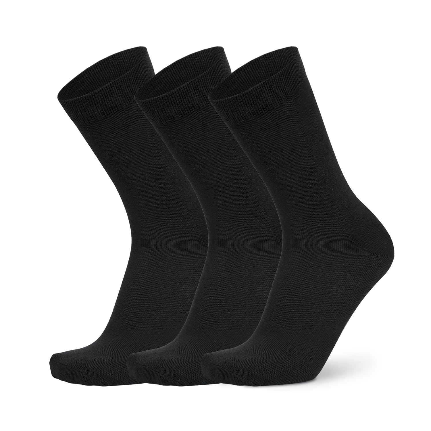 – Men’s regular length black socks, socks for men for a premium all day look and comfort - free size (combo pack of 3 pairs)-image-36