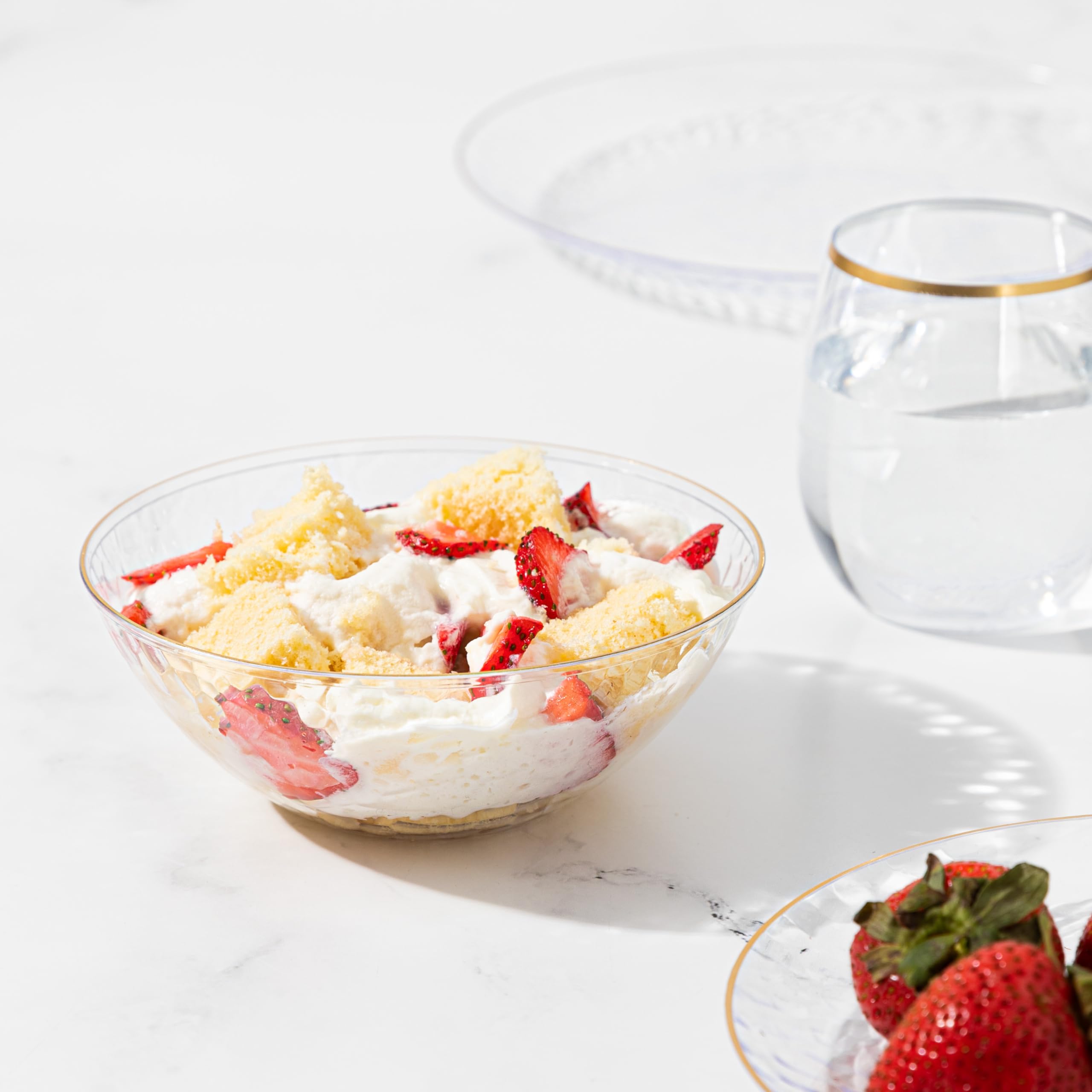Elegant Disposable Bowls - 30 Pack -2