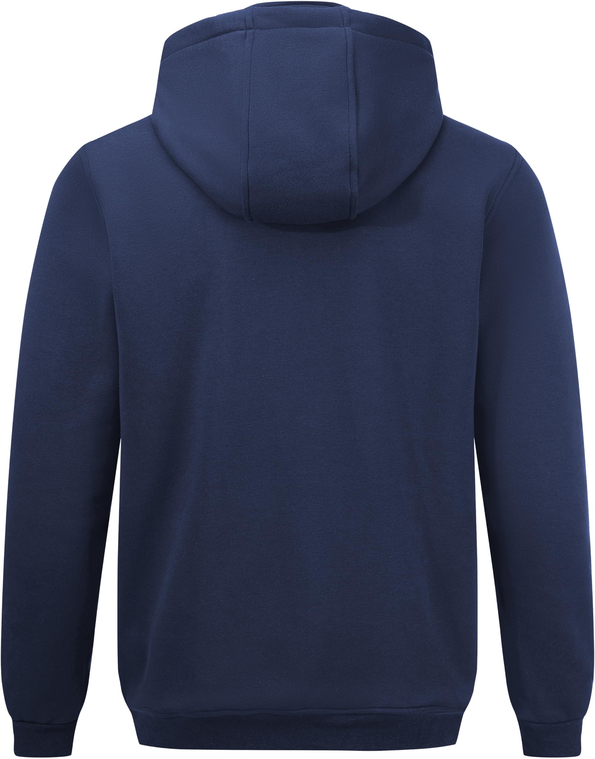 Peakwell Felpa Uomo con Cappuccio e Zip Felpa in Pile Caldo Pullover da Lavoro