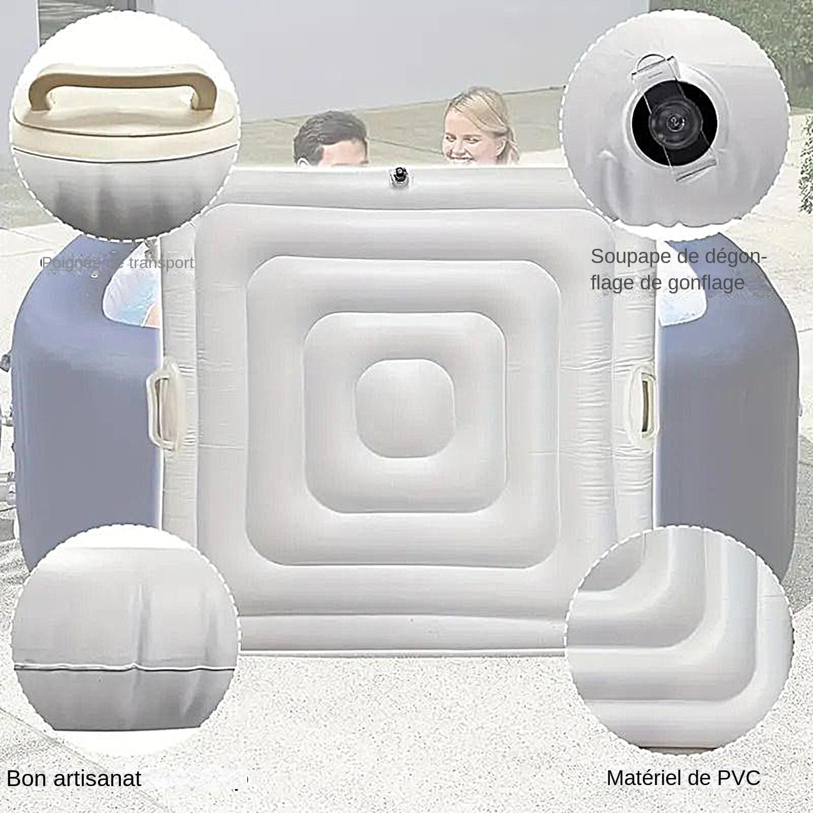 Couvercle De Spa Coussin Coupe-Vent Imperméable Anti-UV