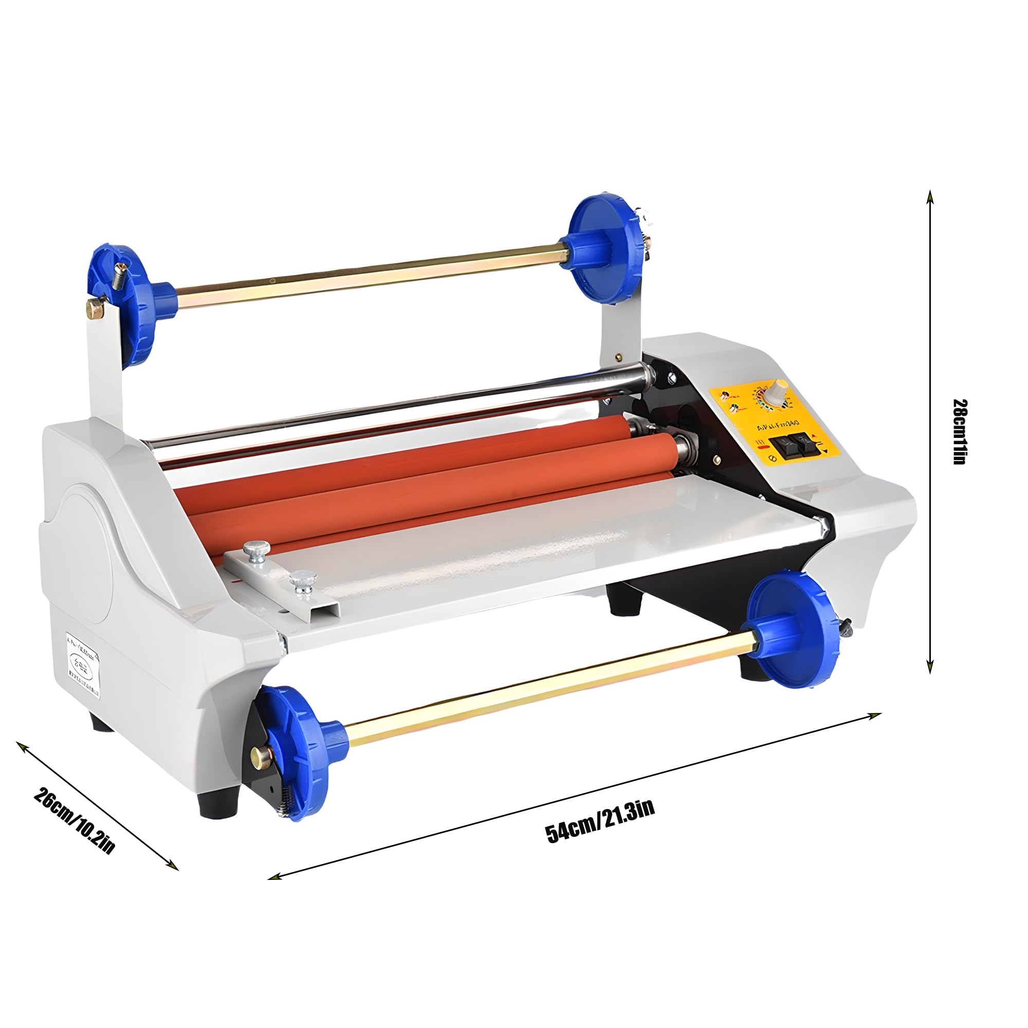 Macchina in laminazione, laminatore a rullo freddo caldo, macchina in laminatoio singolo e doppio lato, laminatotore di carta rapida 3 minuti per ufficio scolastico, foto, carte, laminatore termico