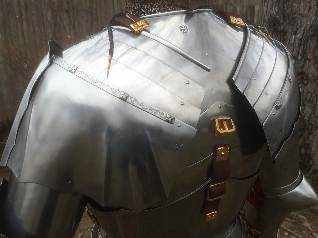 NauticalMart Medieval Reenactment Wearable Breastplate Half Suit of Armor