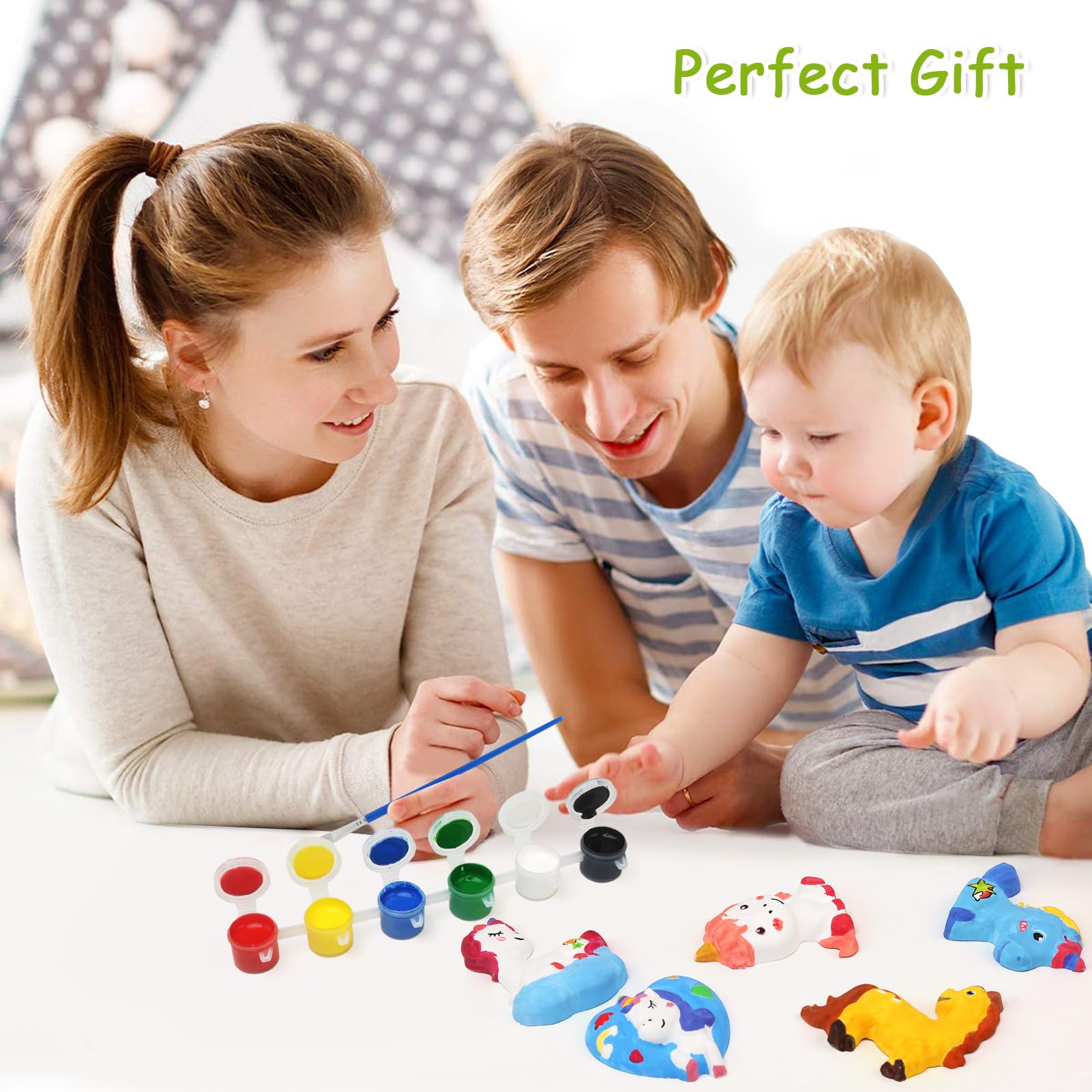 Ballery Jouet licorne pour filles - Kit de bricolage pour enfants - Cadeau créatif pour anniversaire, Noël - Avec moulage en plâtre - Pour filles de 3, 4, 5, 6, 8, 9, 10, 12 ans Ballery Jouet licorne pour filles - Kit de bricolage pour enfants - Cadeau créatif pour anniversaire, Noël - Avec moulage en plâtre - Pour filles de 3, 4, 5, 6, 8, 9, 10, 12 ans