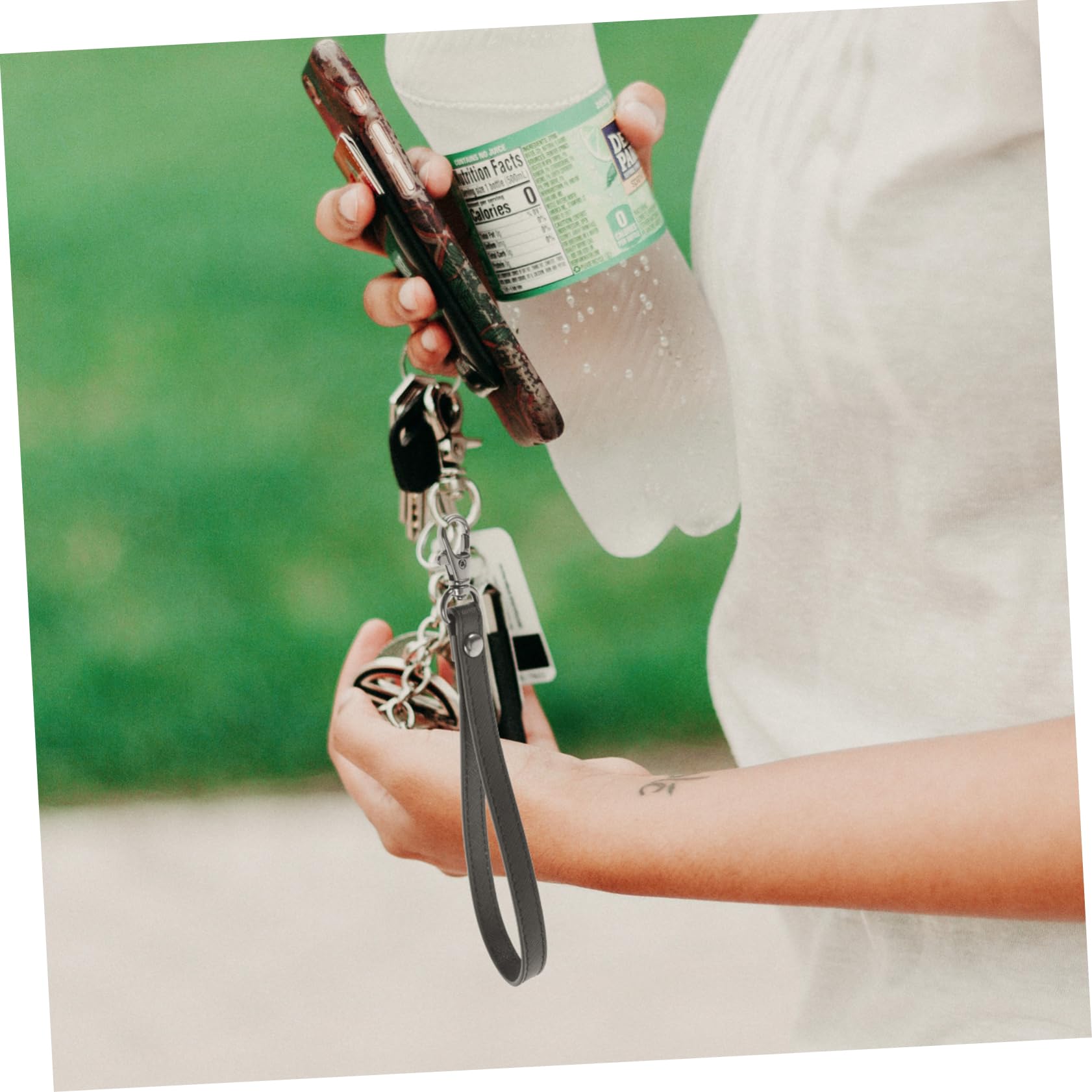 OSALADI 5pezzi Cinturino Da Polso Per Fotocamera e Smartphone Laccetto Sicuro Per Dispositivi Portatili Accessorio Pratico e Stile Elegante Con Motivo Croce