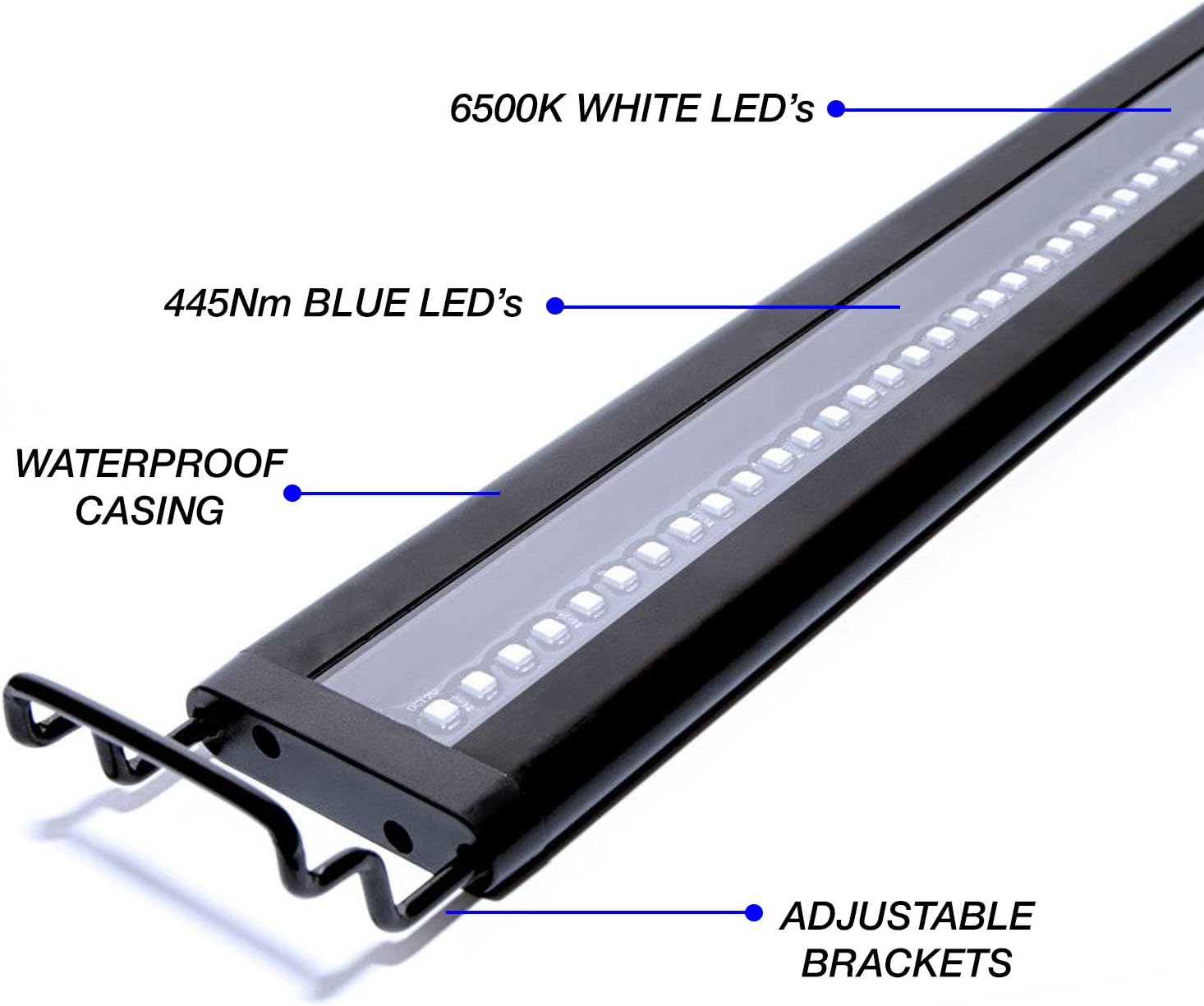 Current USA Satellite Freshwater LED Light for Aquarium, 48 to 60-Inch