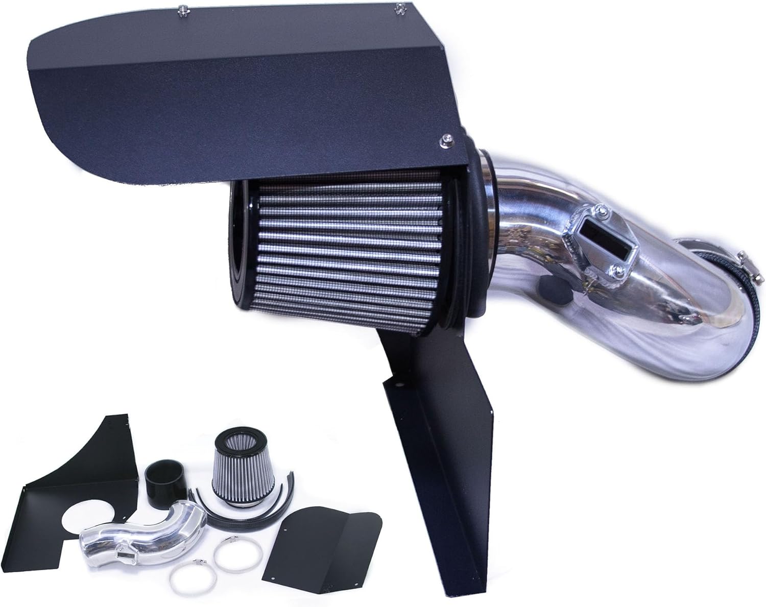 INTAKEKAI Performance Air Intake (Compatible with 2016-2019 BMW 340i 440i M140i M240i 3.0L B58 Models) (BLACK FILTER)