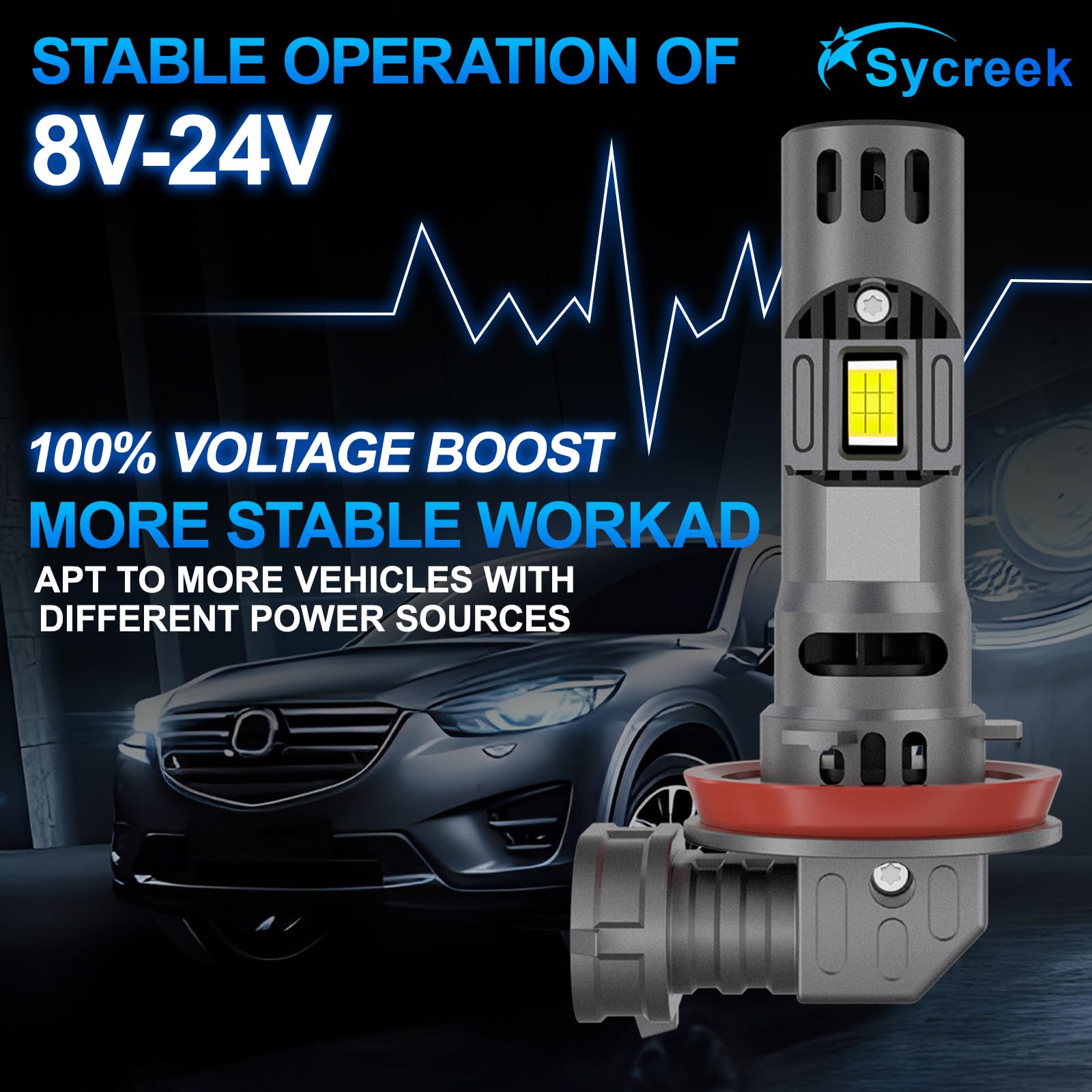 Sycreek N5D LED (H11/H8/H9)