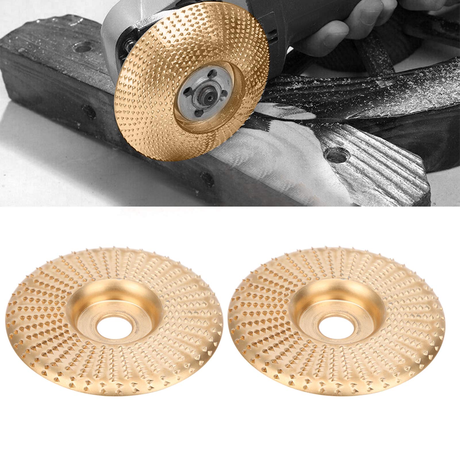 Disco de Lijado, muela abrasiva, Pulido Estable de Oro de Acero al Carbono for Lijado