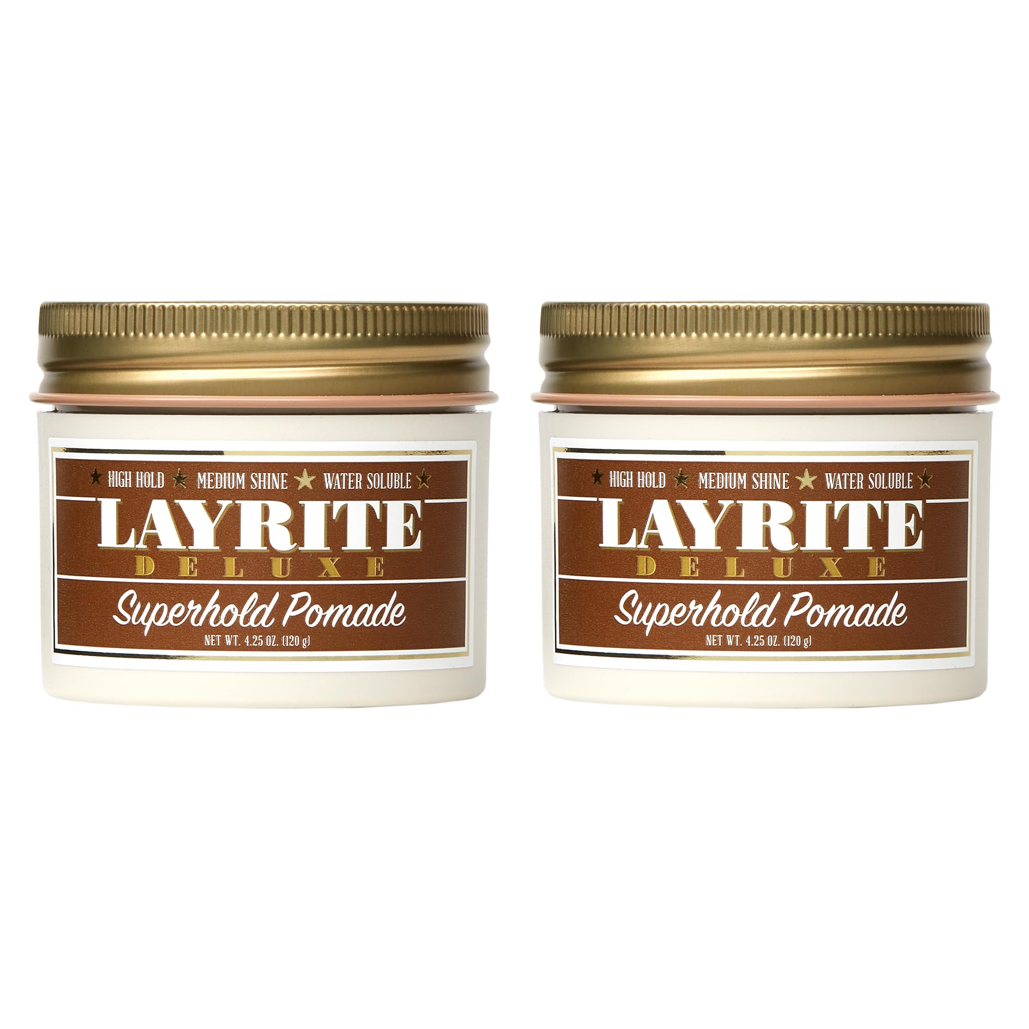 Layrite Deluxe Superhold 4.25 oz 2 pack
