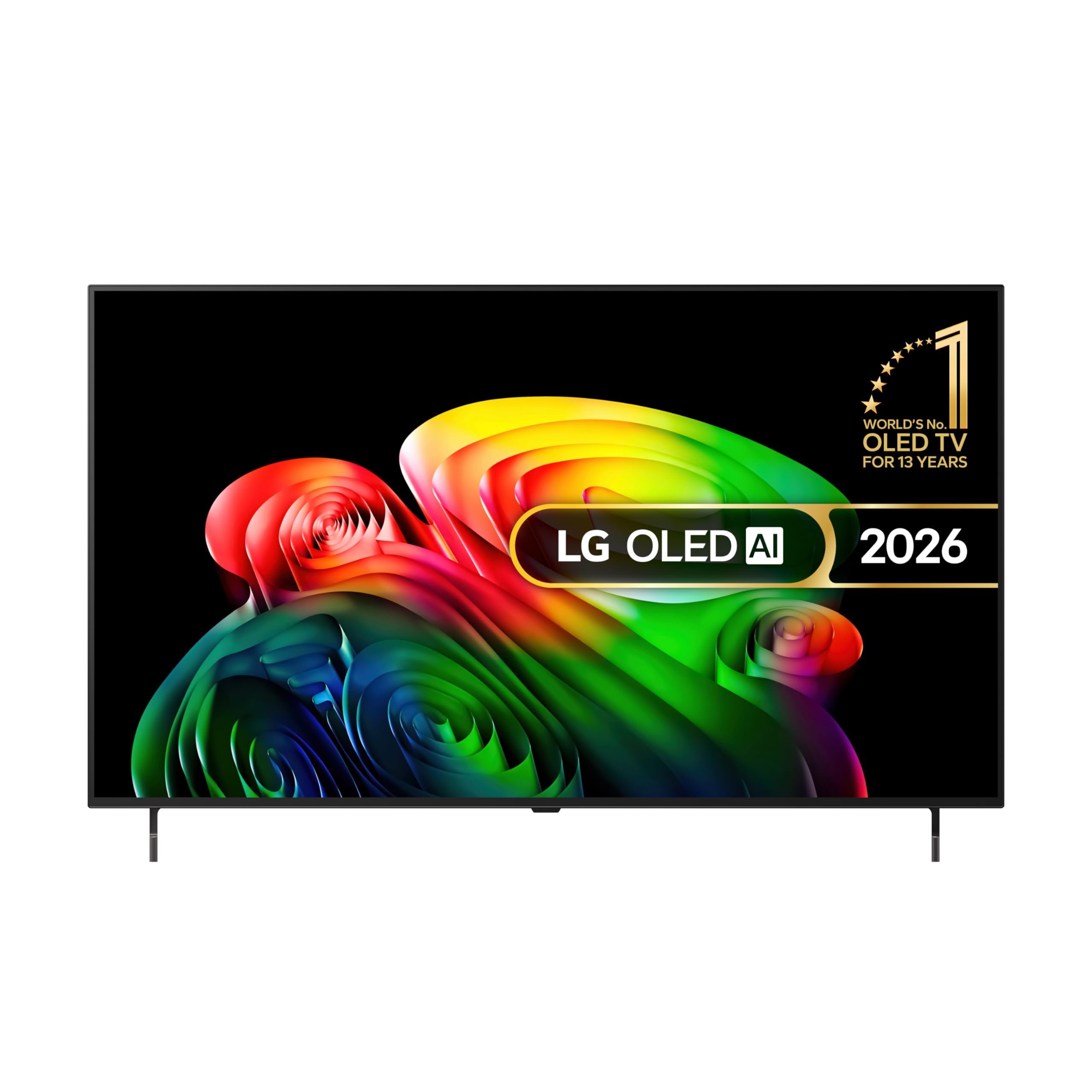 LG OLED AI B6 55-inch 4K Smart TV - OLED55B65LA (α8 AI Processor 4K Gen3, 120Hz (VRR 120Hz), Dolby Vision, Dolby Atmos, FILMMAKER MODE™ [Model year 2026]