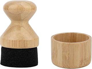 Wood Cutting Board Oil Applicator with Cover, Butcher Block Mineral Brush Tools Gadgets for Kitchen Scrapers Bowls Spoons