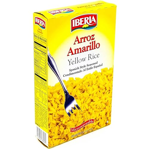 Miniatura 10 de Iberia Arroz amarillo de 6.25 libras. Arroz sazonado estilo español a granel