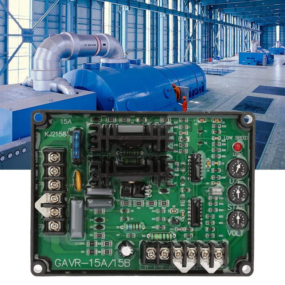 AVR Spannungsregler und Erregerregler GAVR15B für synchronen Wechselstromgenerator ohne Bürsten kompatibel mit GAVR15A