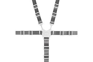 Replacement 5-Point Harness Straps for Stroller, High Chair, Pram, and Buggy