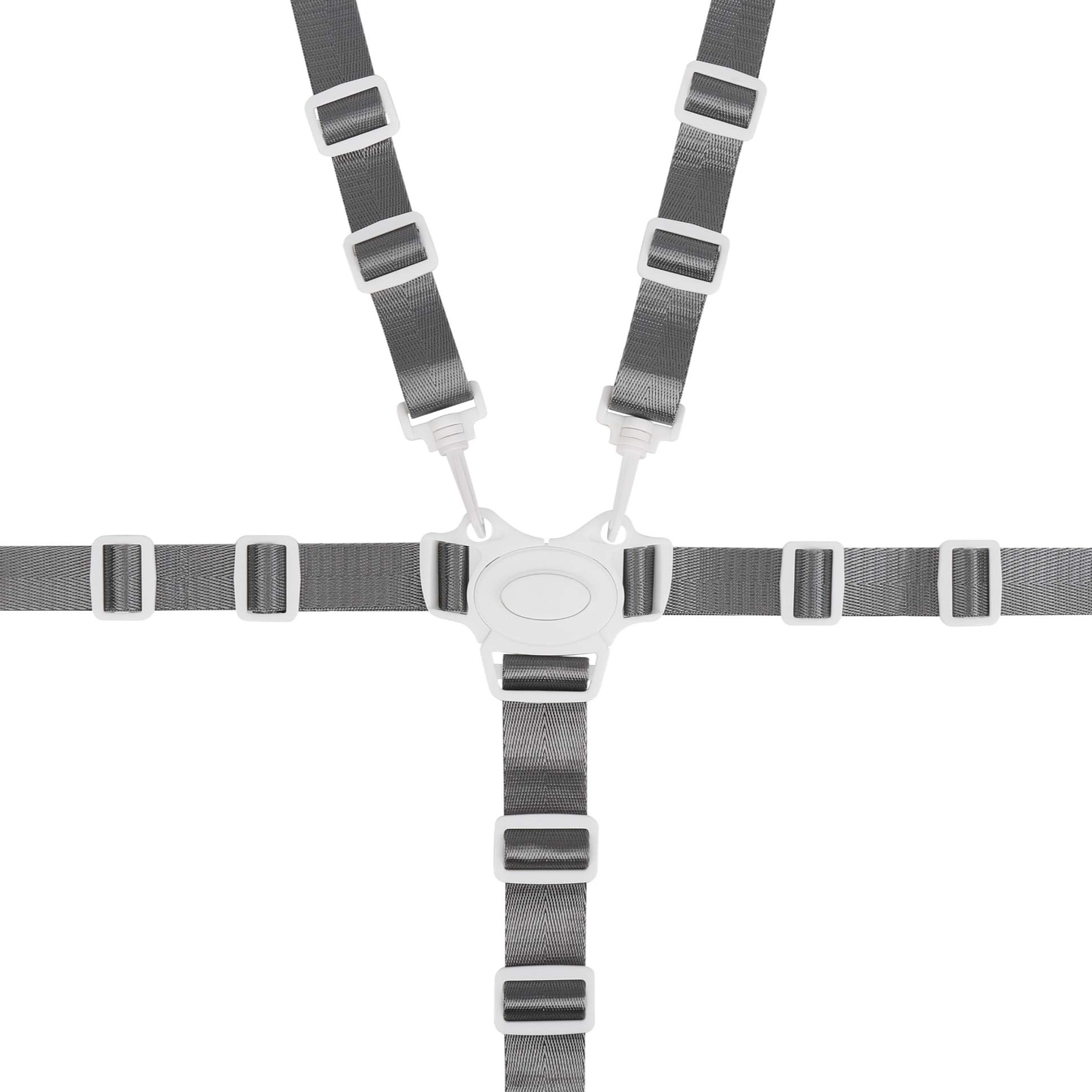 High Chair Straps, Replacement 5-Point Harness for Stroller, High Chair, Pram, Buggy – Adjustable Safety Belt for Kids, Comfortable, Durable, Easy Installation