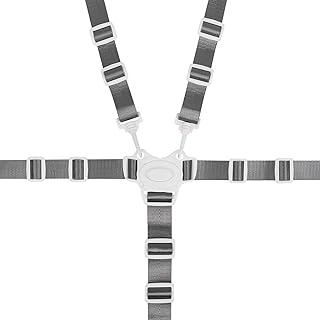 High Chair Straps, Replacement 5 Point Harness Straps Belt for Stroller High Chair Pram Buggy Children Kid