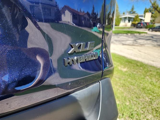 Kit De Superposición De Emblemas Blackout Para Toyota RAV4 Hybrid XLE 2019-2024 – 8 Piezas, PT948-42197-02