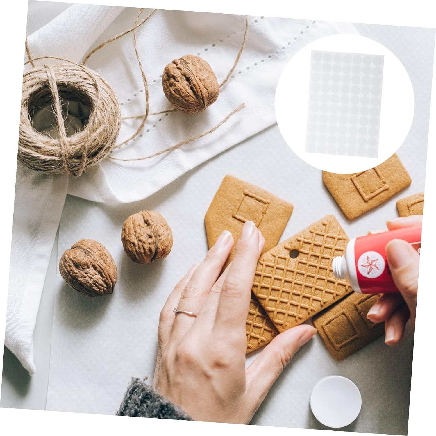 Dot Stickers 10 Sheets Foam Double Sided Adhesive DIY