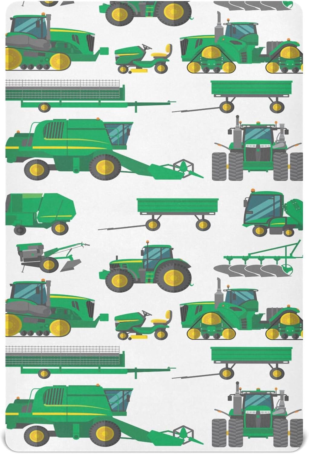 Cowgirl Western American Crib Sheets Soft Breathable Fitted Baby Crib Sheets Mattress Cover for Girl Boys, 52" x 28" x 9"