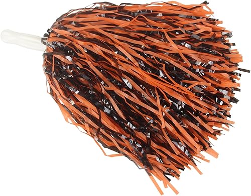 Miniatura 36 de Hooshing 12/24/100 pompones de animadora de papel metálico con asas de plástico para rooters, escuadrón de animación, deportes de espíritu