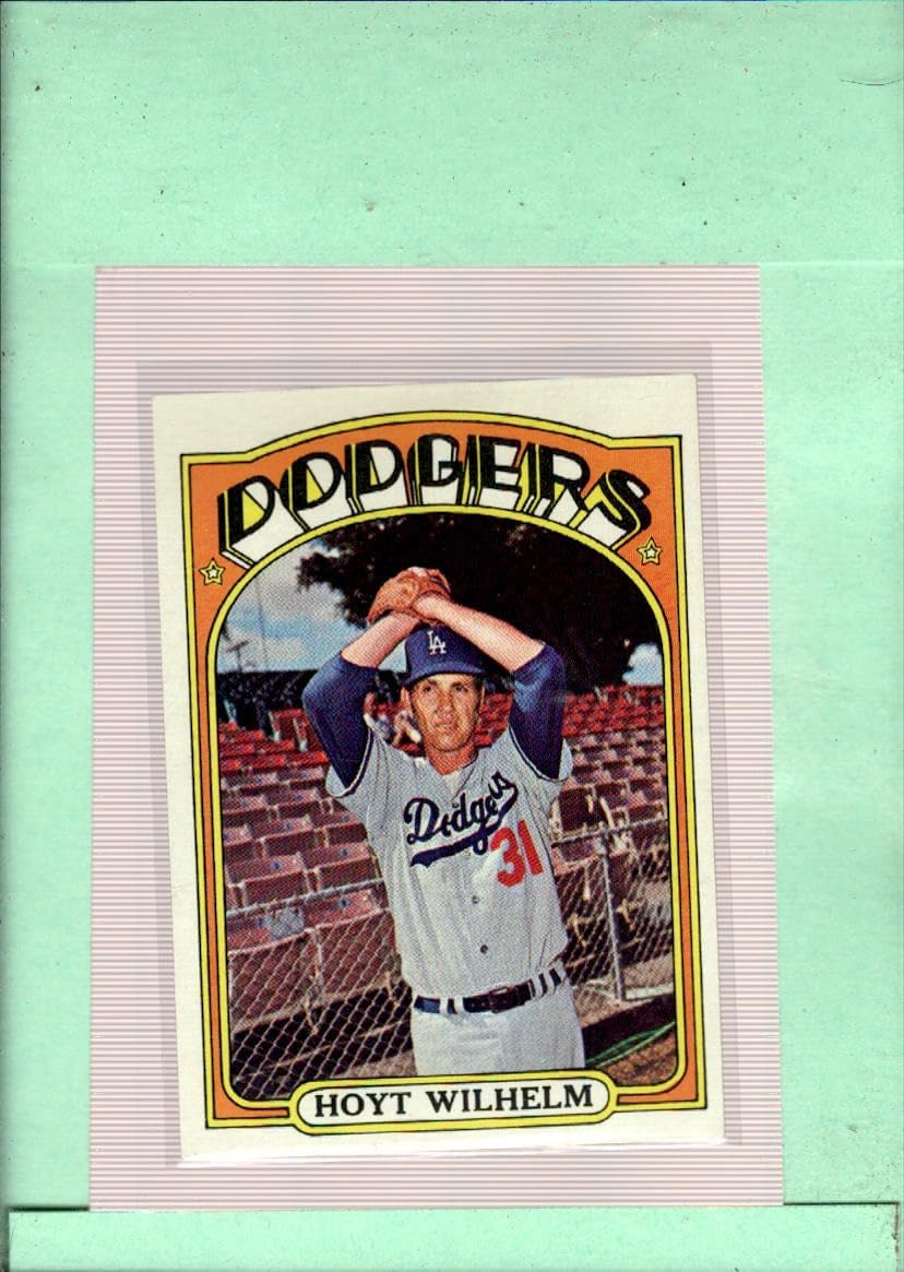 1972 Topps #777 Hoyt Wilhelm NM+ Los Angeles Dodgers Baseball