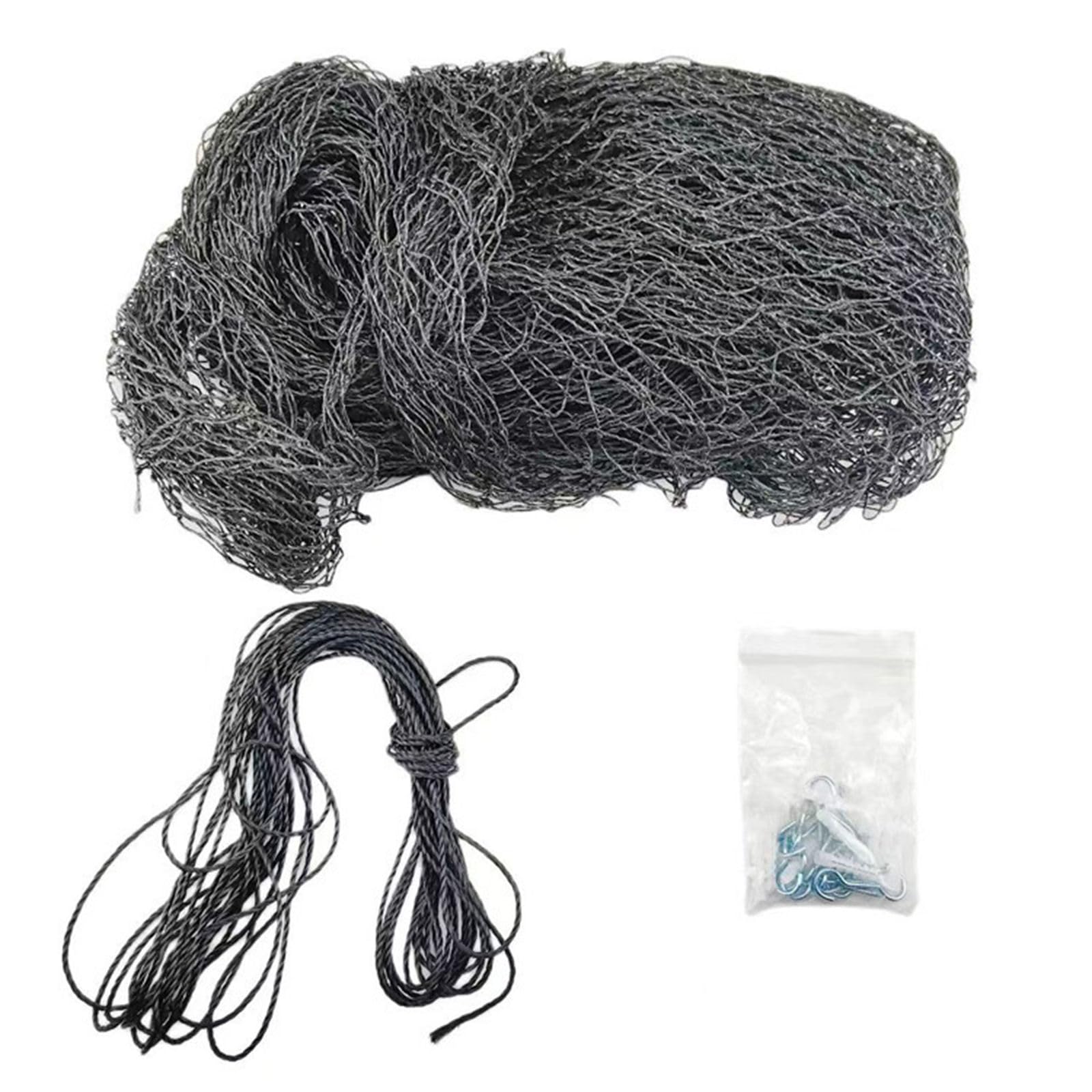 Filet de protection chat pour balcon avec fil d'acier renforcé