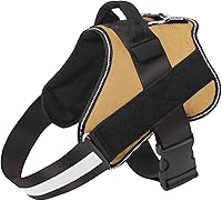 Vista 20 de Bolux - Arnés para perro, reflectante y transpirable, ajustable, con asa, para sacarlo a pasear, no más tirones ni asfixia (rojo intenso, tamaño M)