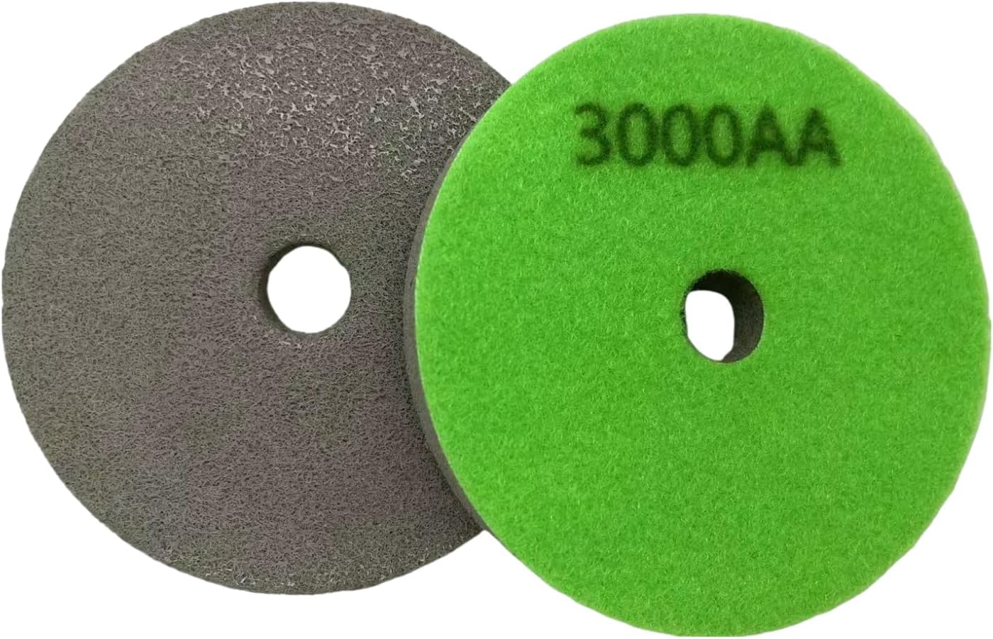 5" Diamond Sponge Fiber Polishing Pad 3000 Grit - Polishing Tile Stone Marble Concrete Clean Wet Use Buffing Pad(2pcs,3000 Grit)