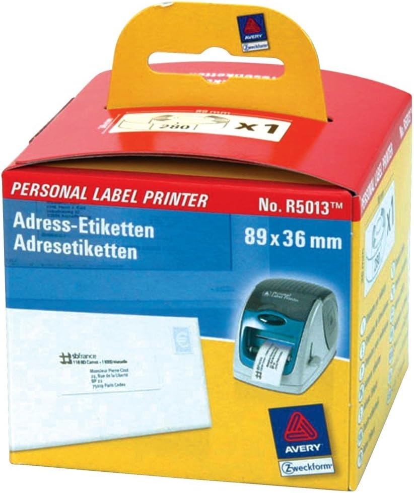Avery Personal Label Printer Roll Labels Office Products