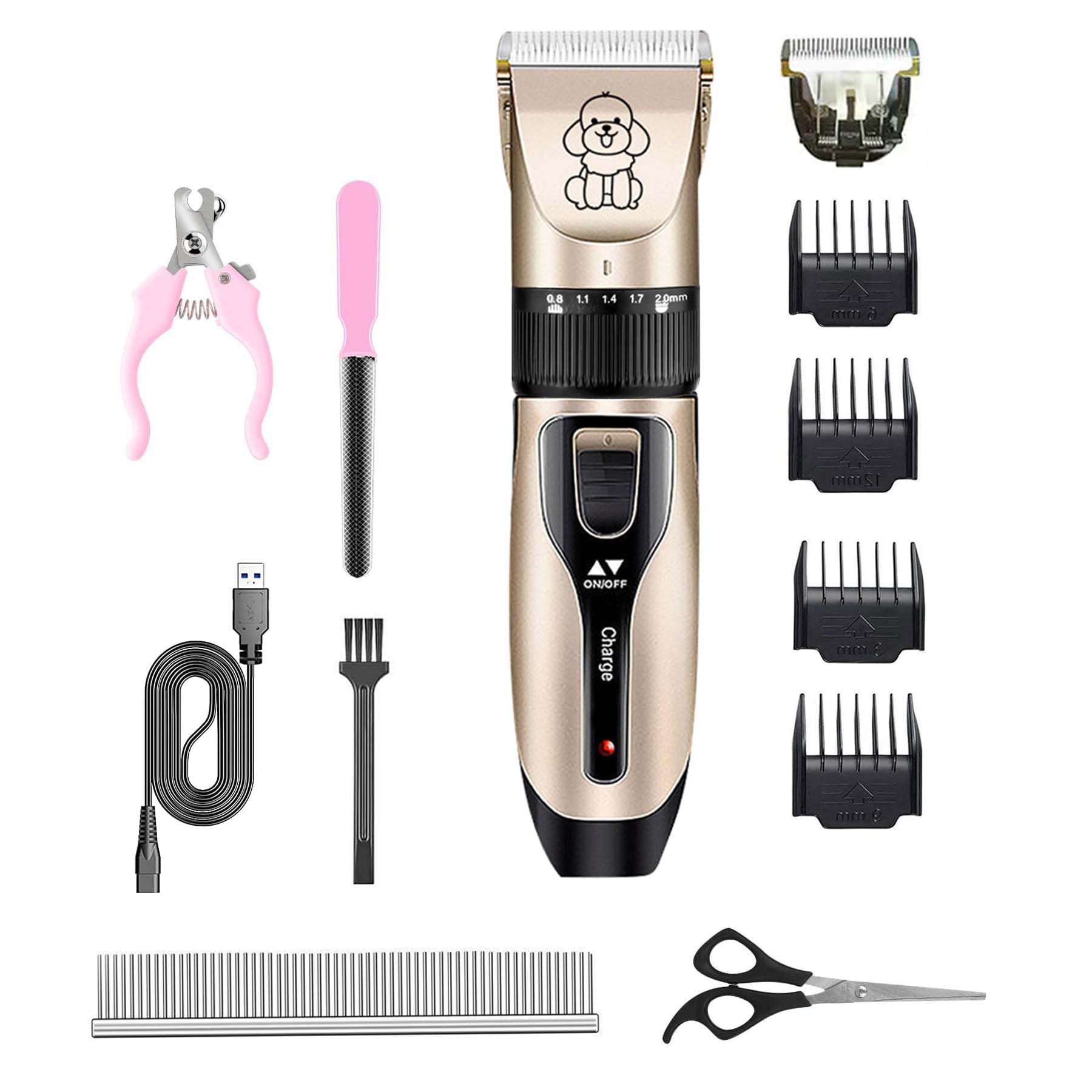 JEKEMI Dog Shaver Clippers, Pets Grooming Kit, Low Noise Rechargeable Cordless Hair Clippers for Small&Large Dogs Cats (B0CMXG9RDF) Amazon Price History, Amazon Price Tracker