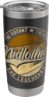 Midlothian TX | Texas | Vintage Distressed Stainless Steel Insulated Tumbler