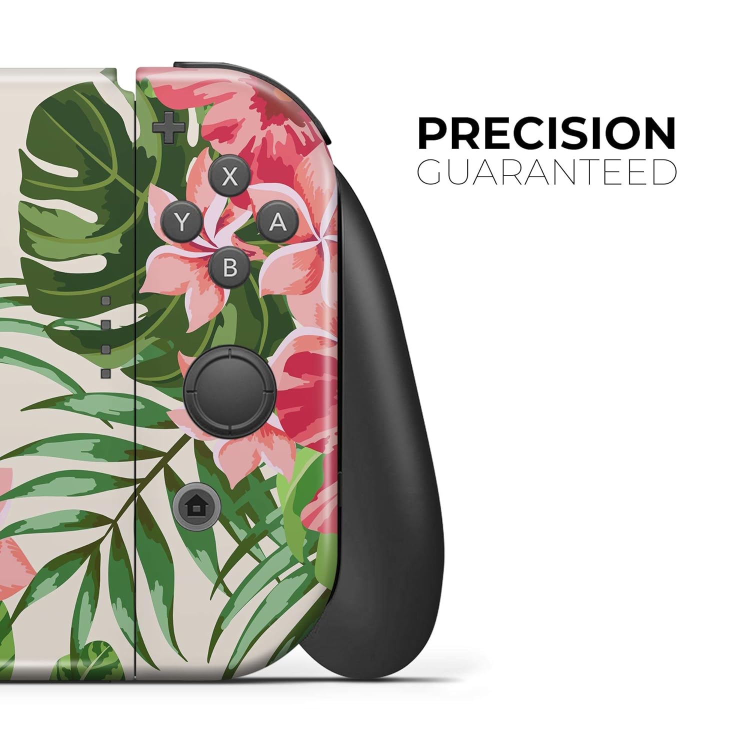 Design Skinz Dreamy Subtle Floral V1 - Skin Decal Protective Scratch-Resistant Removable Vinyl Wrap Kit Compatible with The Nintendo Switch Console & JoyCons Bundle