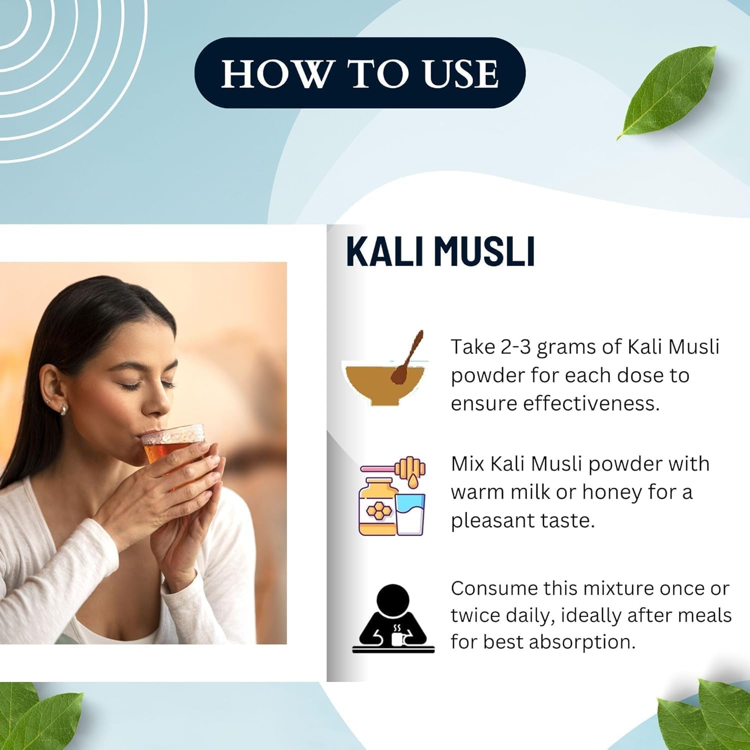 Kali Musli - Curculigo Orchiodes - Musli Negro 100 Gr
