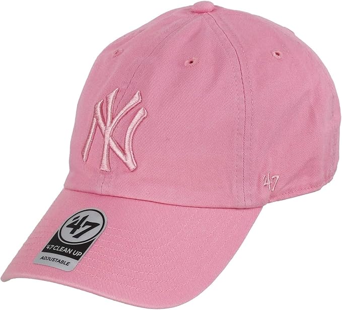 pink yankees hat