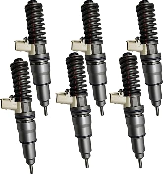 6PCS Fuel injector RE560656 RE547863 RE547828 Fits for JD 6135 Engine