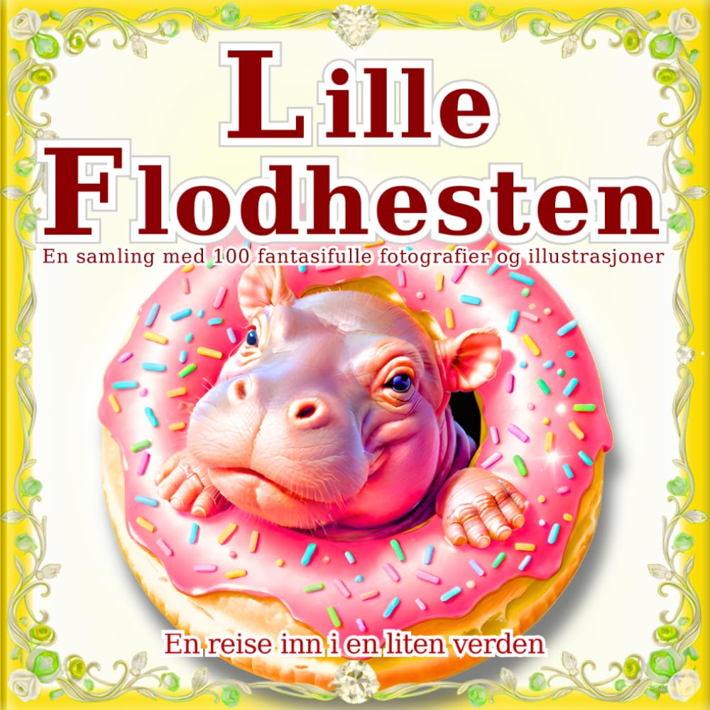 Lille Flodhesten: En samling med 100 fantasifulle fotografier og illustrasjoner: Den magiske verdenen av små flodhester. En perfekt gave og coffee table-bok. (En reise inn i en liten verden)